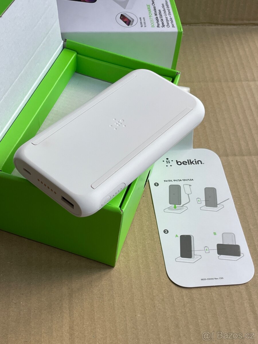 Belkin Bezdrátová Powerbanka 10.000 mAh 7,5W - 5