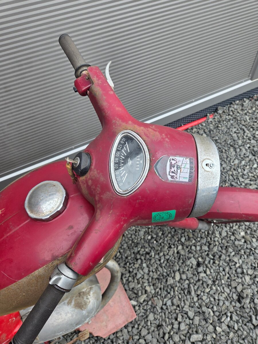 Jawa 250 panelka typ 559 s doklady - 5