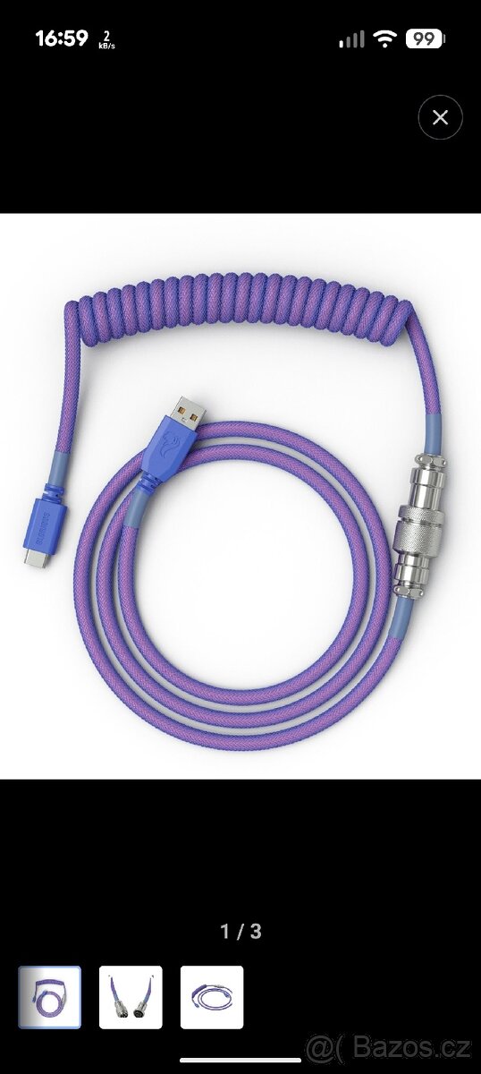 Glorious Coil Cable - Nebula - 5