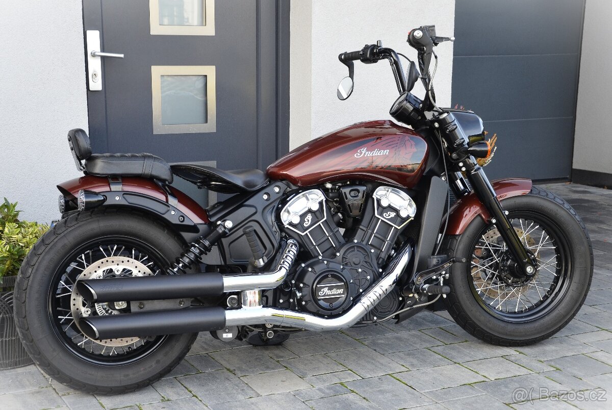 Indian Scout Bobber Twenty CZ původ / Ohlins / 1.majitel - 5