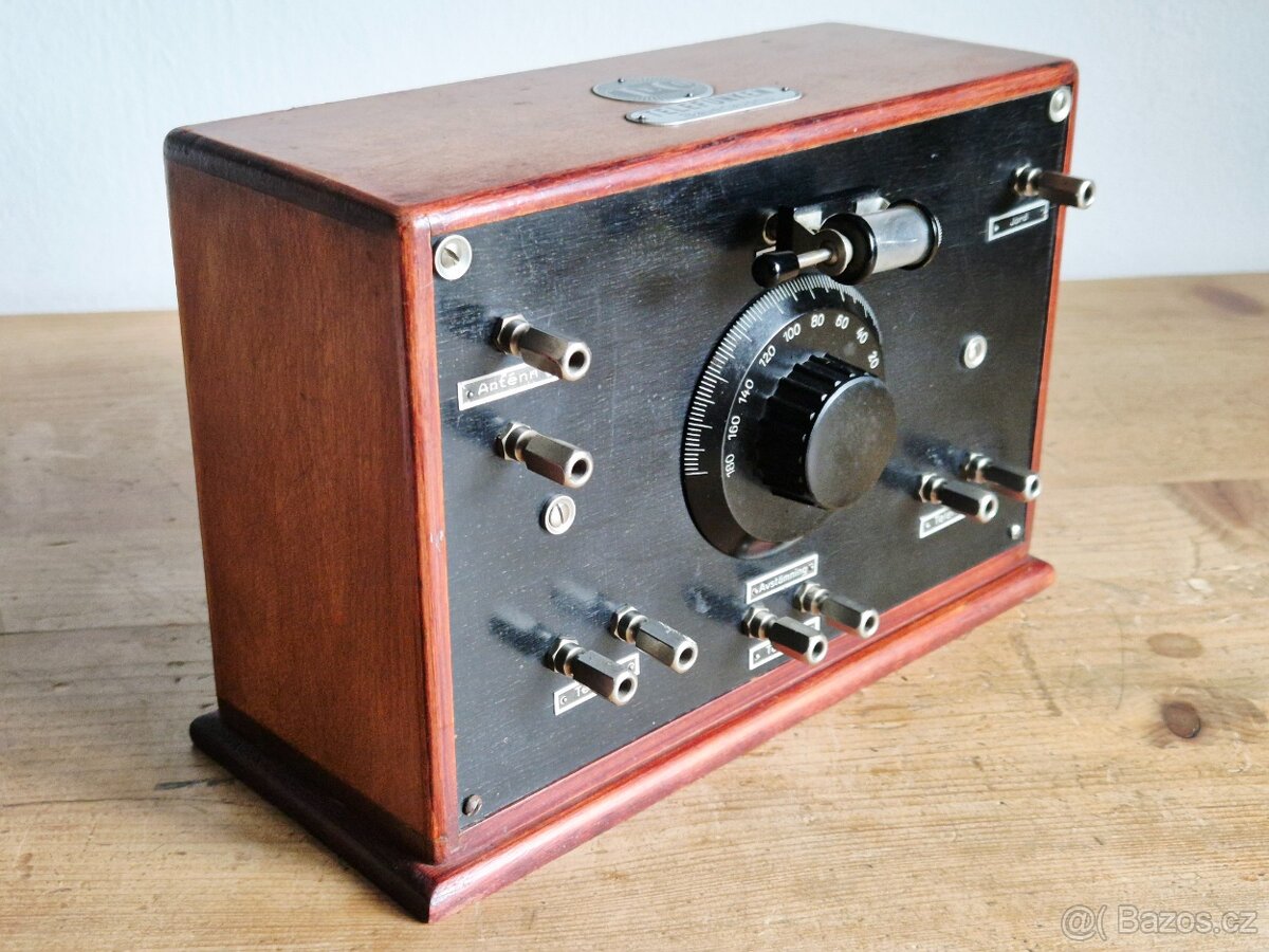 Starožitná rádio krystalka Telefunken TeCo, 1926 - 5