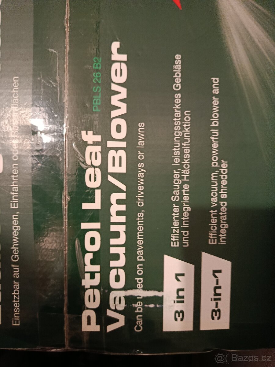 Benzínový fukar na listí - 5