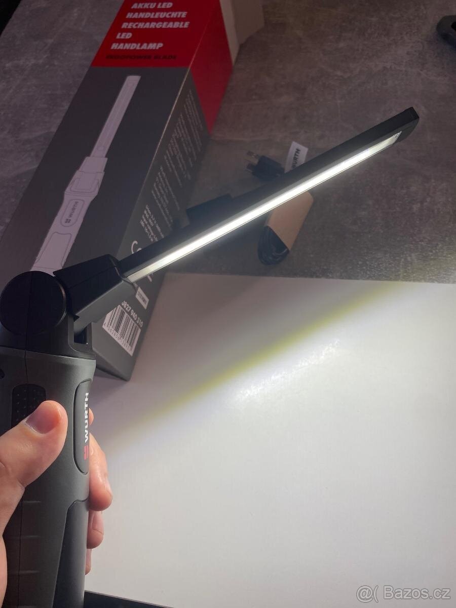 WURTH-LED svítilna, nová - 5