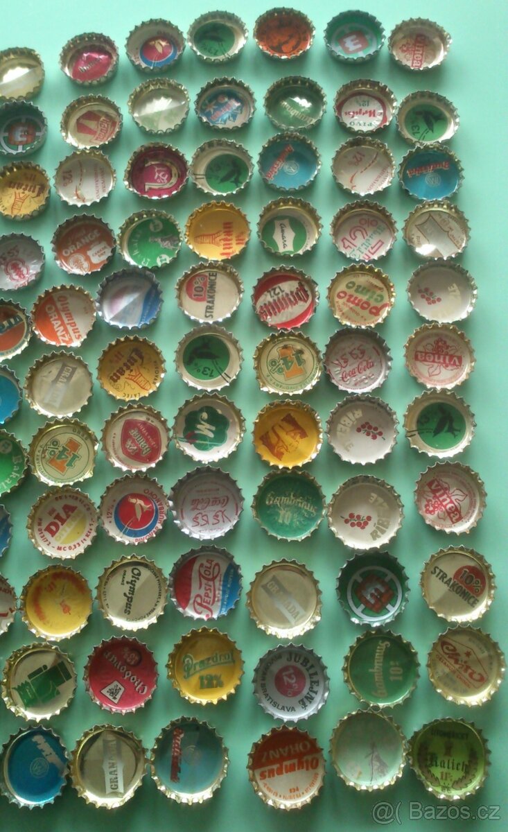 Korunkové uzávěry 214ks - 5