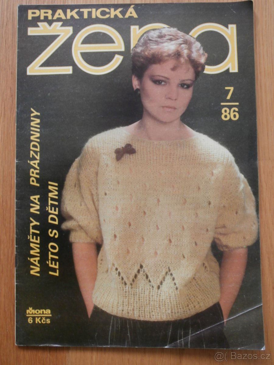 8 x módní časopis PRAKTICKÁ ŽENA. 1986 - 5