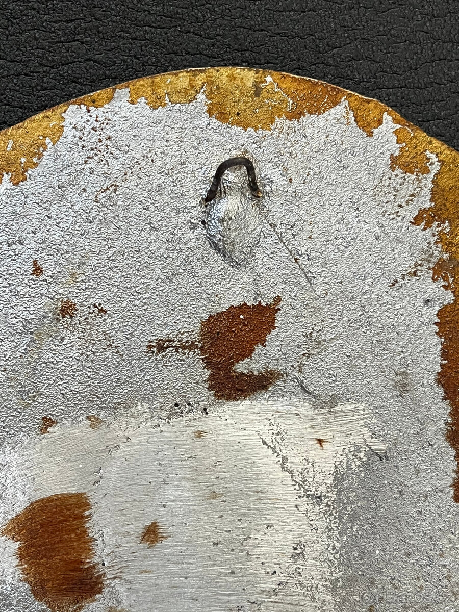 V. I. Lenin Kovová retro plastika na zavěšení 20 cm - 5