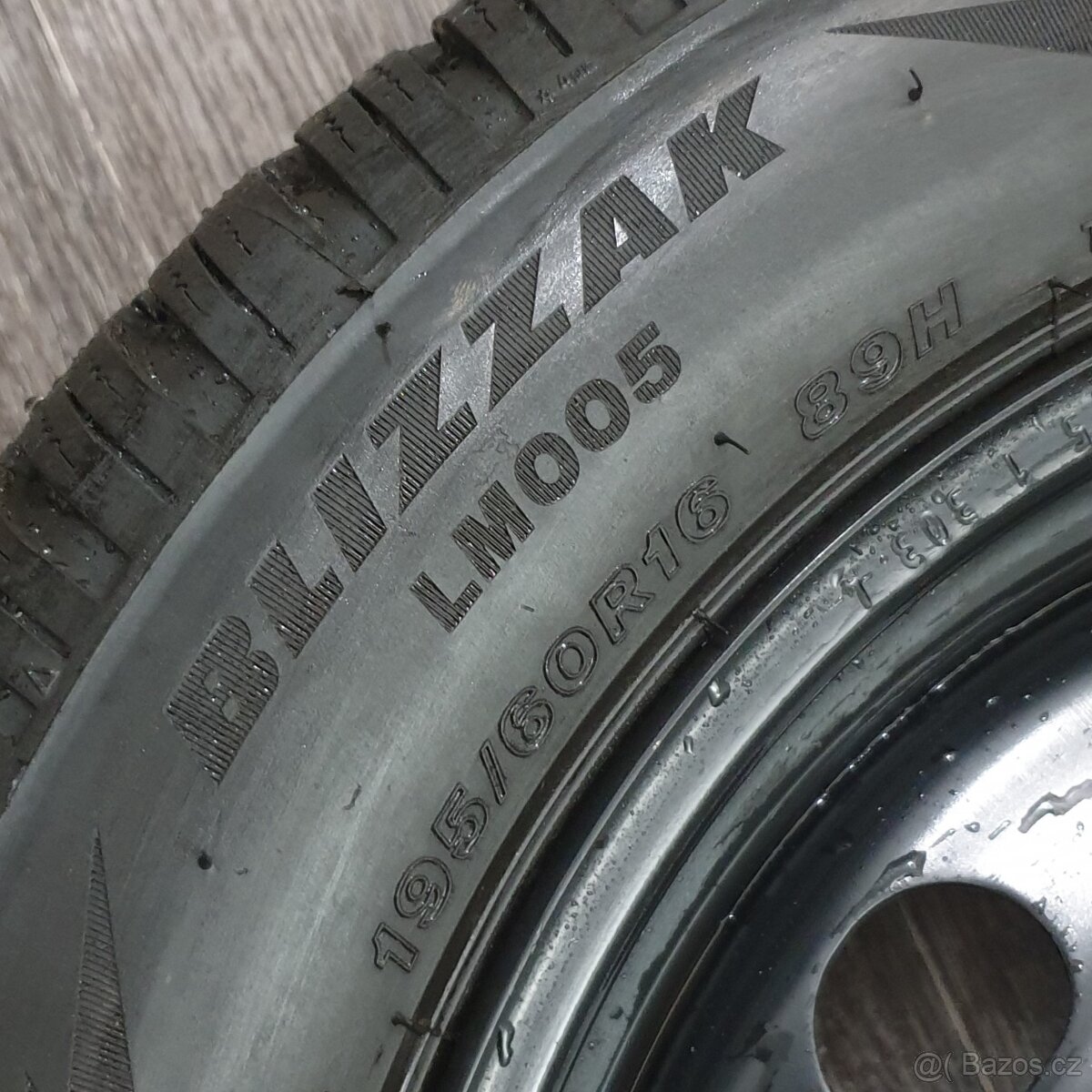 Sada zimních kol Škoda, VW 195/60 R16 č. AK37 - 5