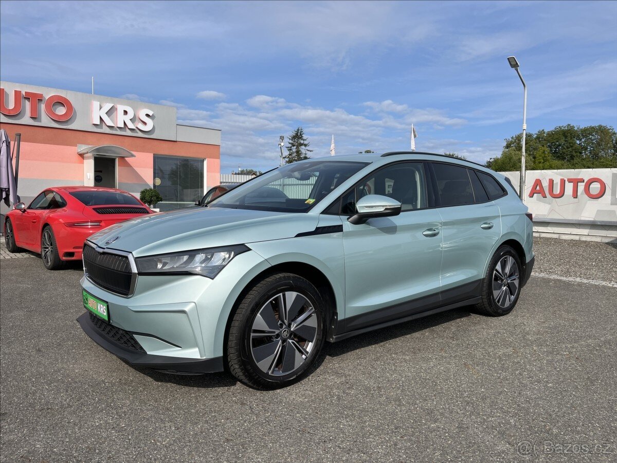 ŠKODA ENYAQ IV60,132KW/SOH 92%,vč.DPH,LED,Navi,Temp - 5