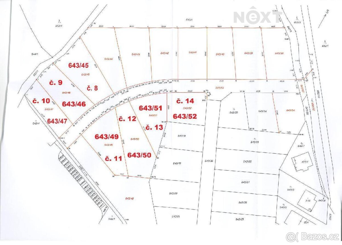 Prodej pozemek Bydlení, 629㎡ - 5