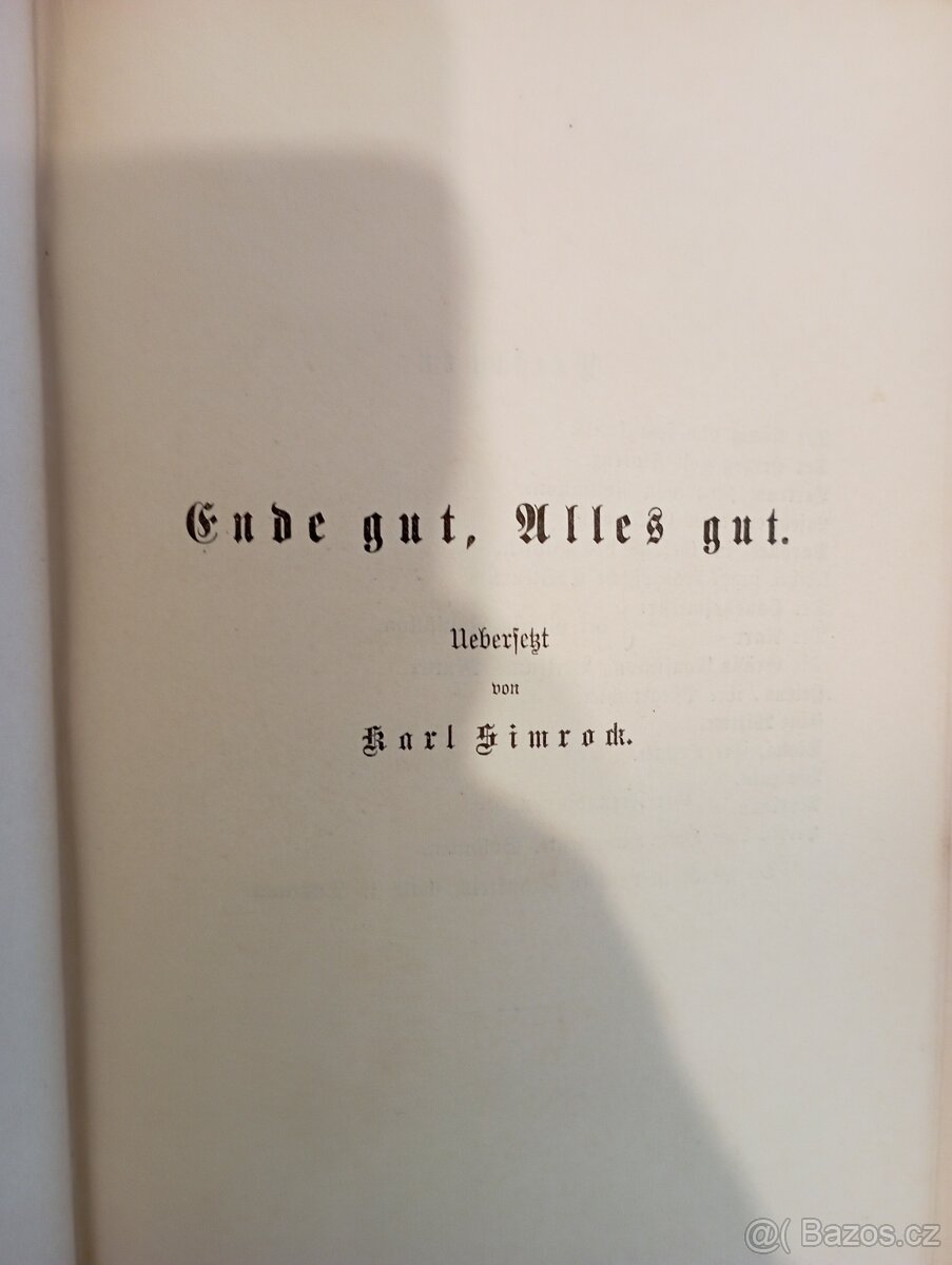 Shakespeare v nemčine - hodnota - 5