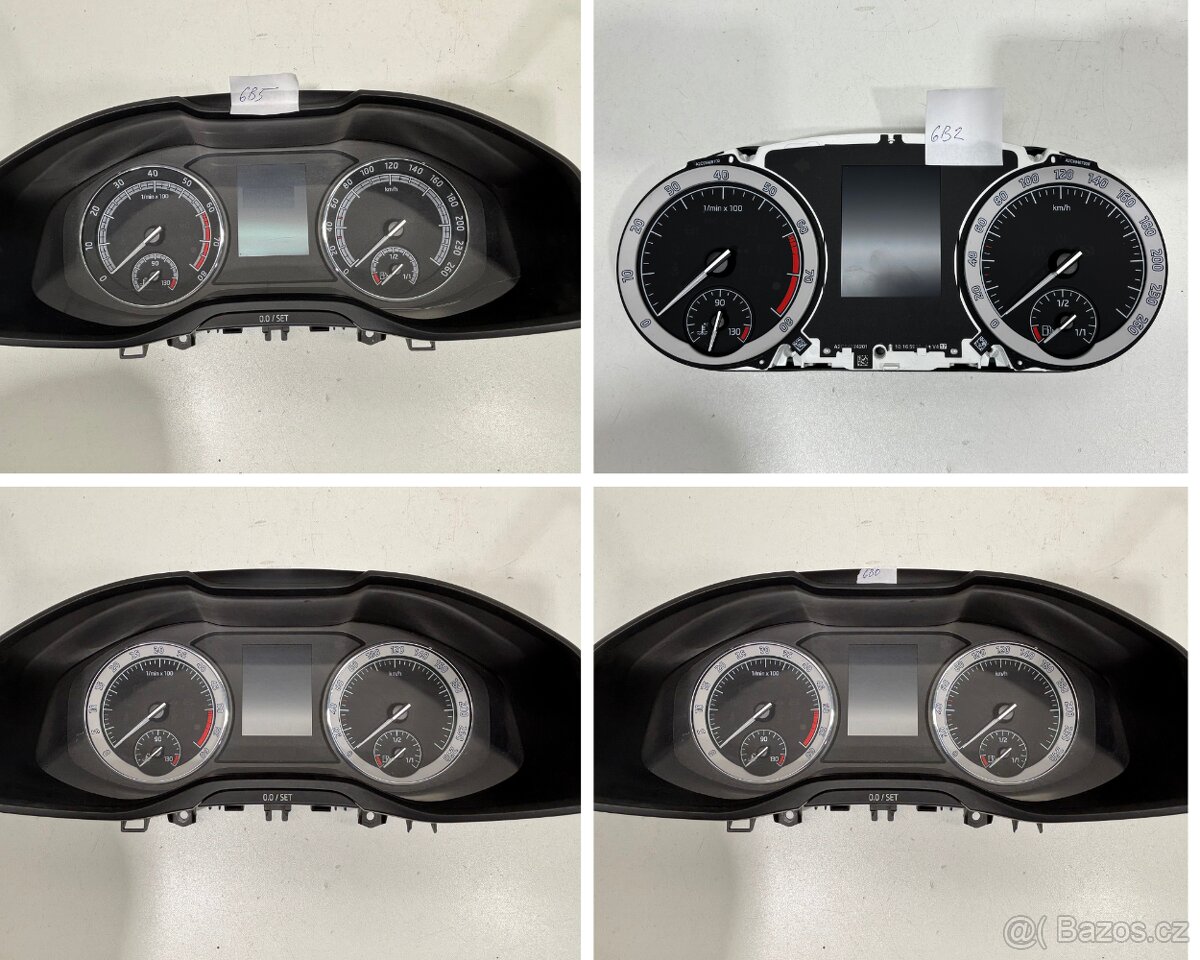 Panel sdružených přístrojů (budíky, virtual cockpit ) - 5