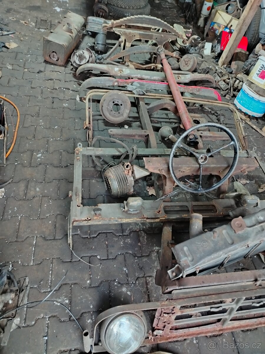 Dkw Munga 4 kompletni originál motor - 5
