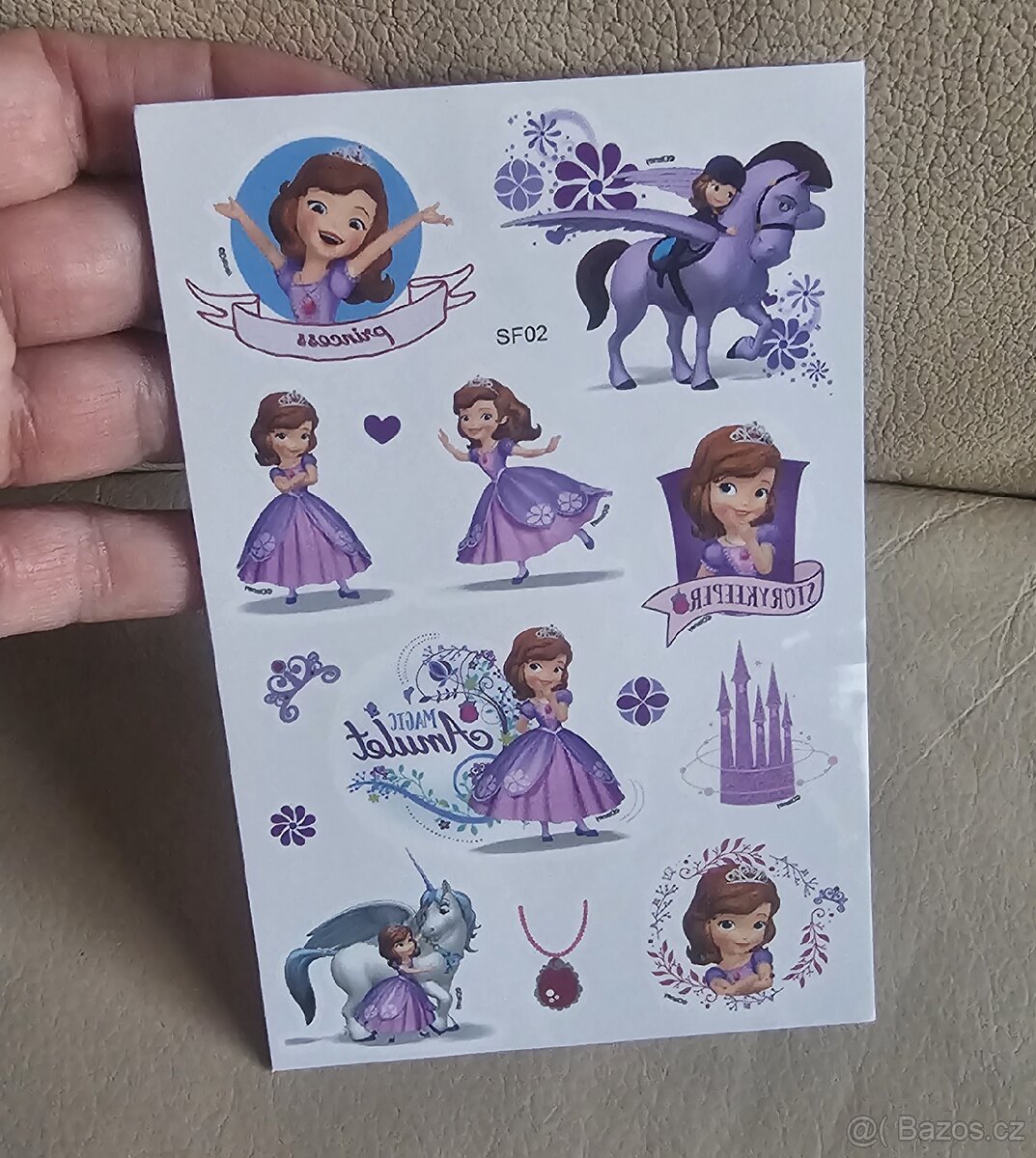 4x tetování princezna Sofie - 5