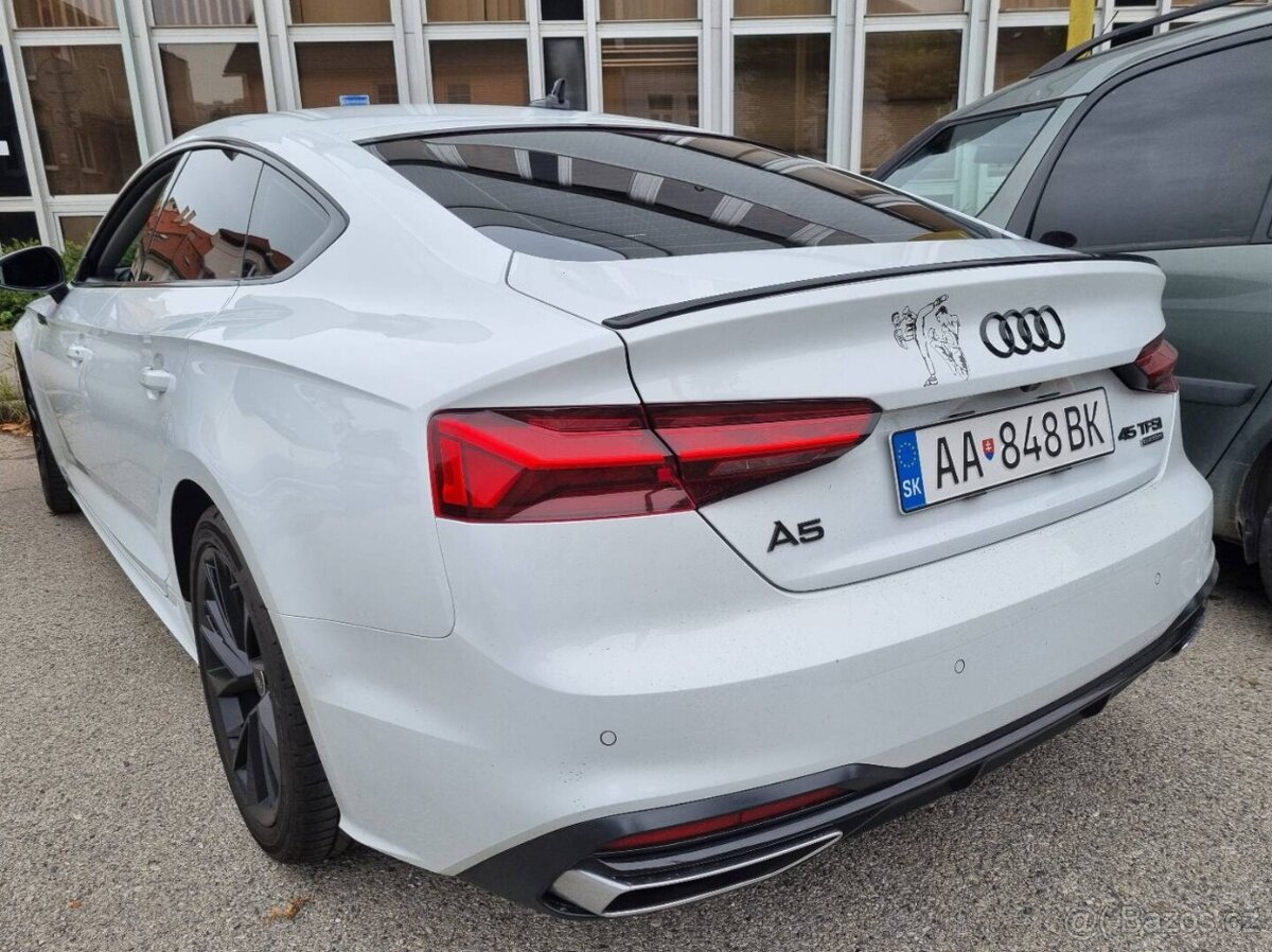 AUDI A5 S5 RS5 B9 spoiler kridlo na kufor - 5