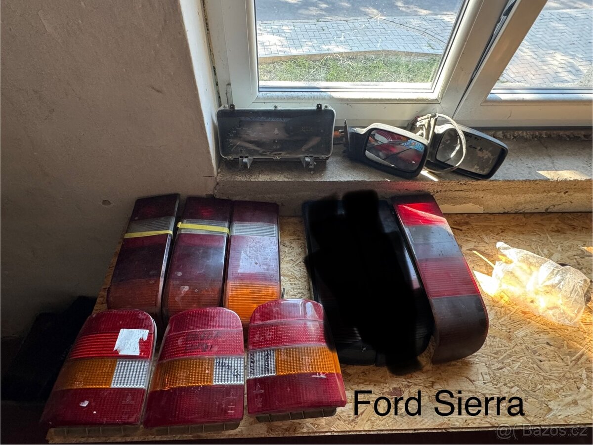 Ford Sierra Řídící jednotky a světlomety