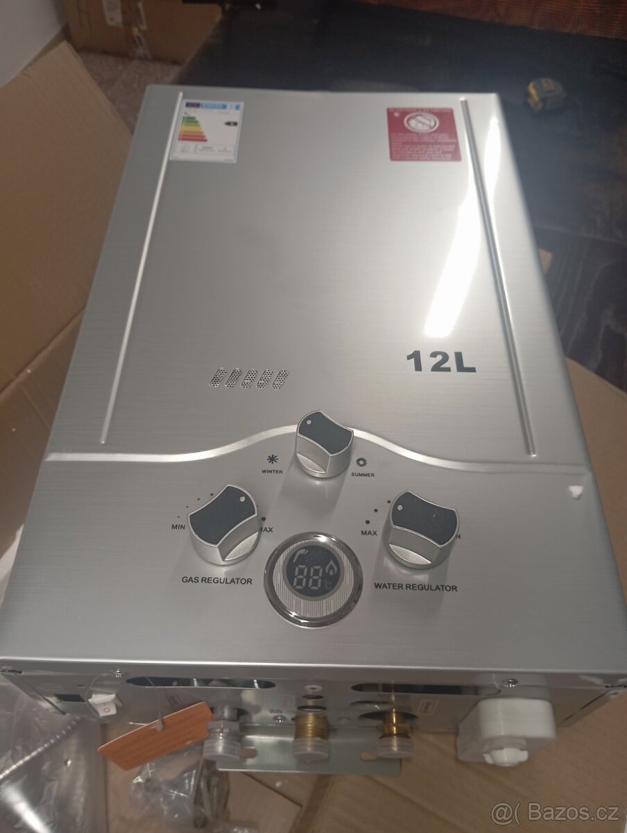 Karma na ohřev vody, plynový průtokový ohřívač vody - 5