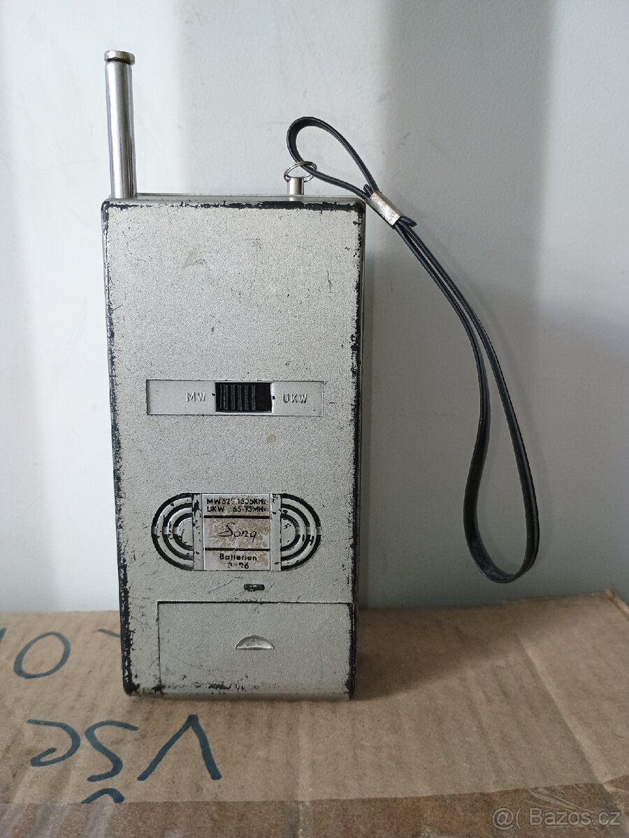 Tranzistorové rádio Song funkční - 5