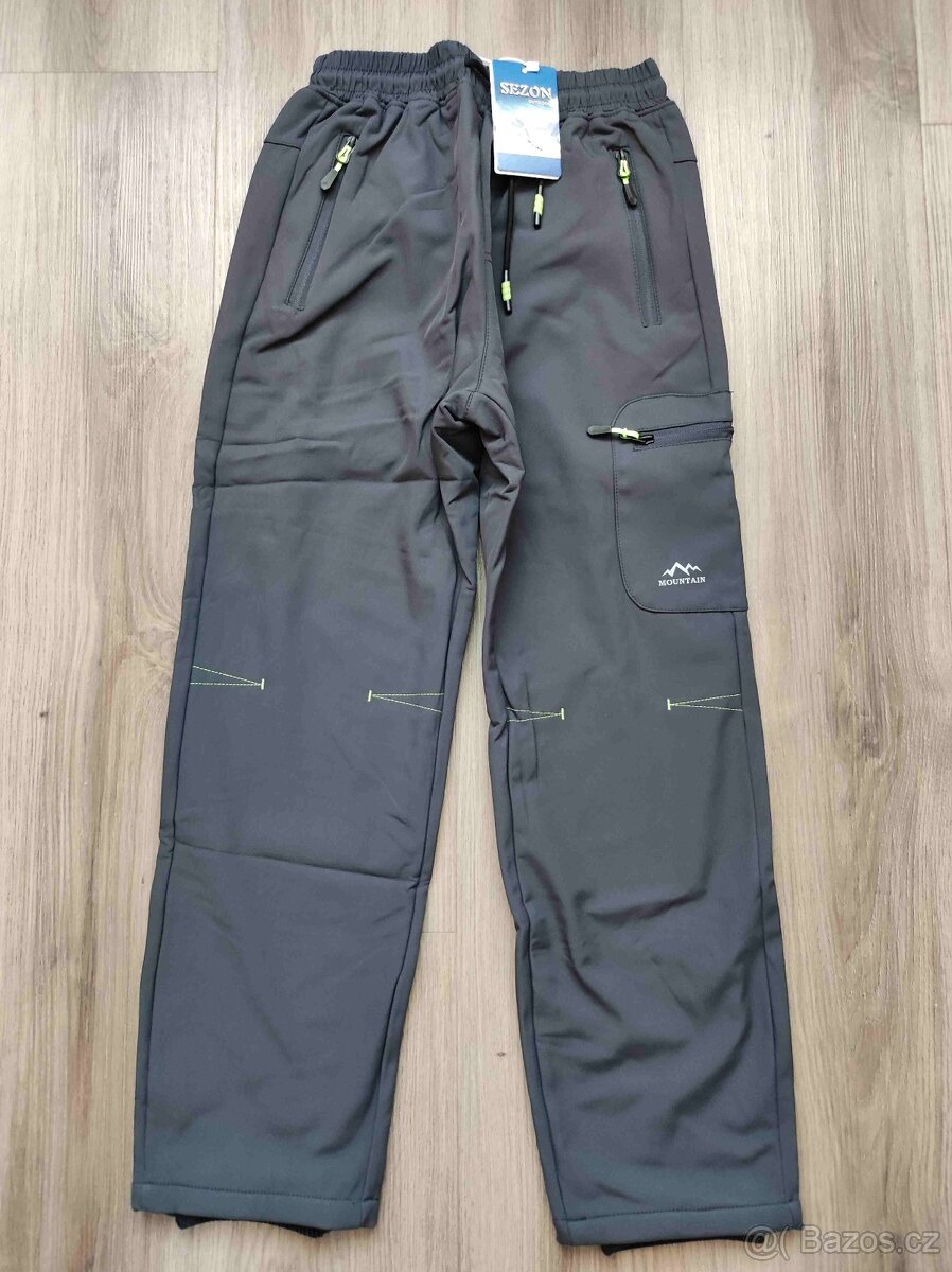 Softshellové zimní kalhoty Sezon nové - 5