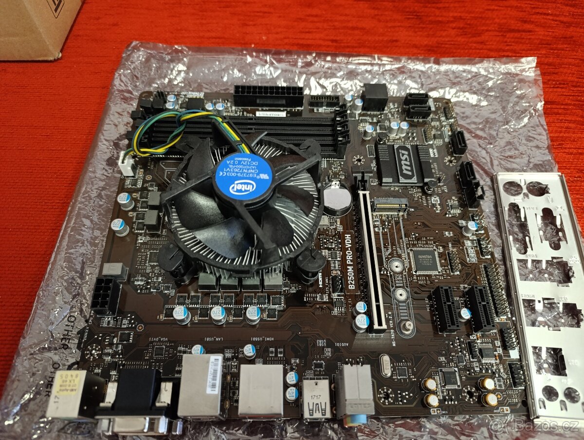 MSI B250M PRO-VDH, LGA 1151 + CPU Intel Core i5-7400 - 5