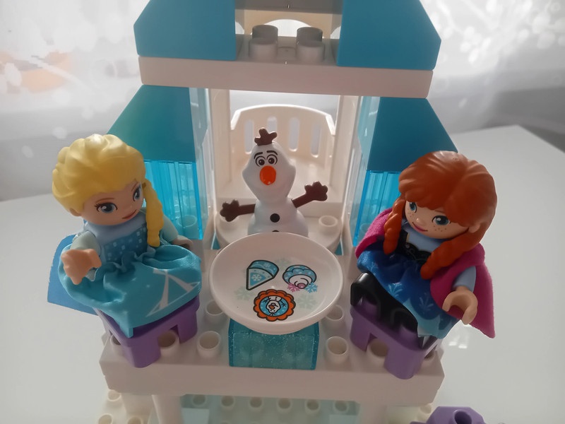 2135 - lego duplo 10899 Zámek z Ledového království - 5