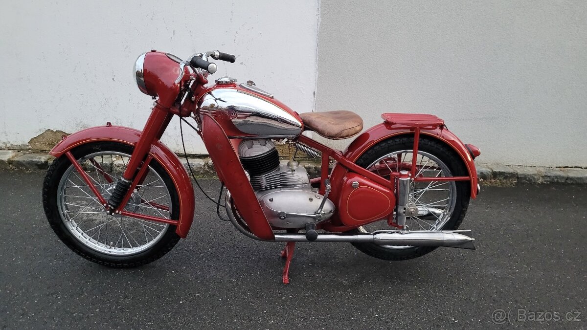 Jawa 250 Pérák, rok 1948, Janeček - 5