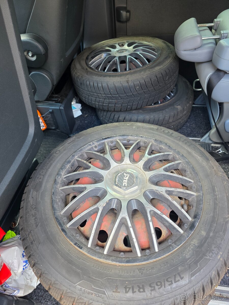 Plechove disky 4x108 Peugeot 206 - 5