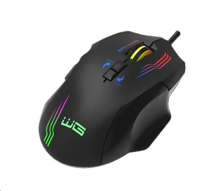 Prodám herní myš WG1 RGB - NOVÁ - 5