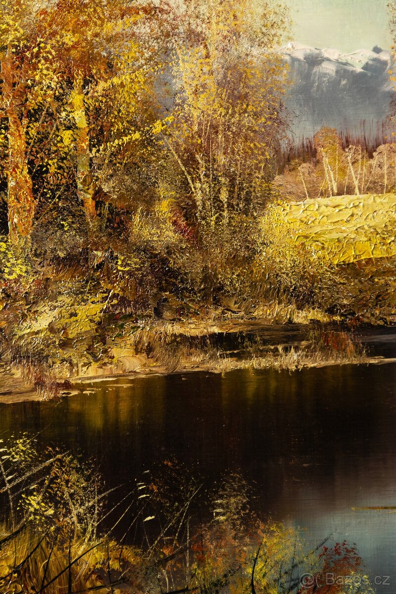 Autumn / Jeseň – olej na plátne, 90 × 60 cm - 5