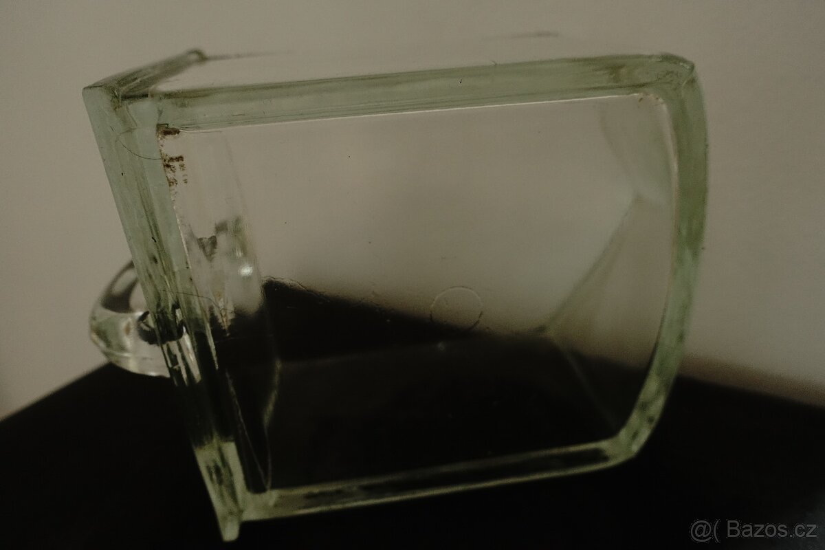 Retro dóza, skleněná nádoba na potraviny - 5