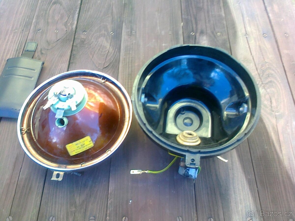 JAWA 350, ČZ přední světlomet PAL - 5