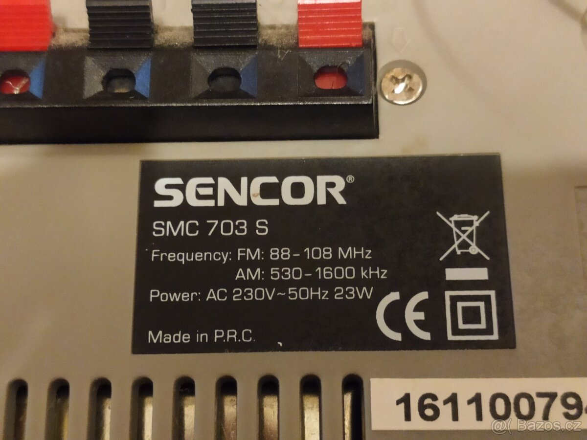 Mini věž / mikrosystém Sencor SMC 703 S - 5