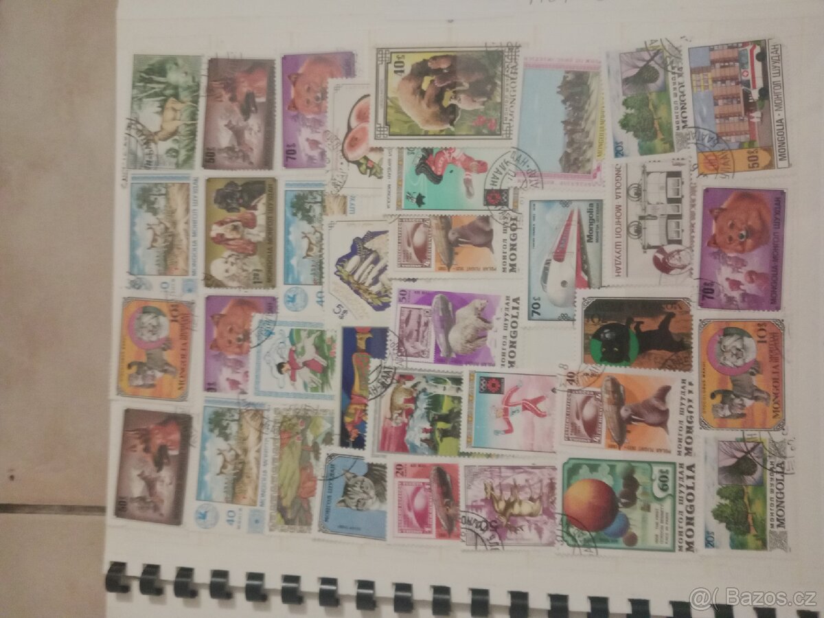 Poštovní známky 3 - 5