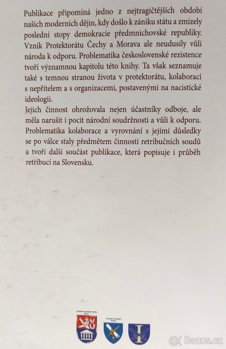 OKUPACE , KOLABORACE , RETRIBUCE / Plčoch,Plachý - 5