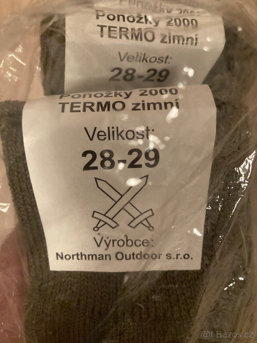 Ponožky 2000 TERMO a 2000 TERMO zimní - 5