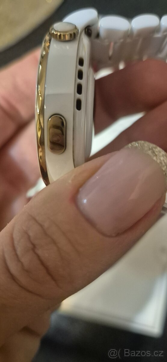 Huawei GT 3 pro, keramický bílý řemínek - 5