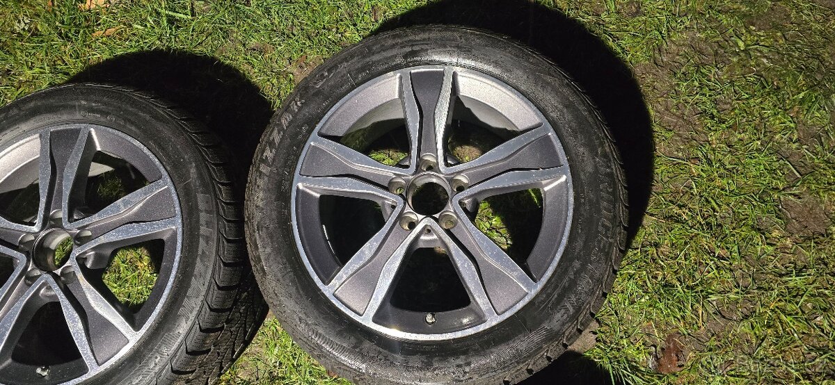 Nová zimní sada MB C (W205) ,pneu 225/50/17 - možnost zaslat - 5