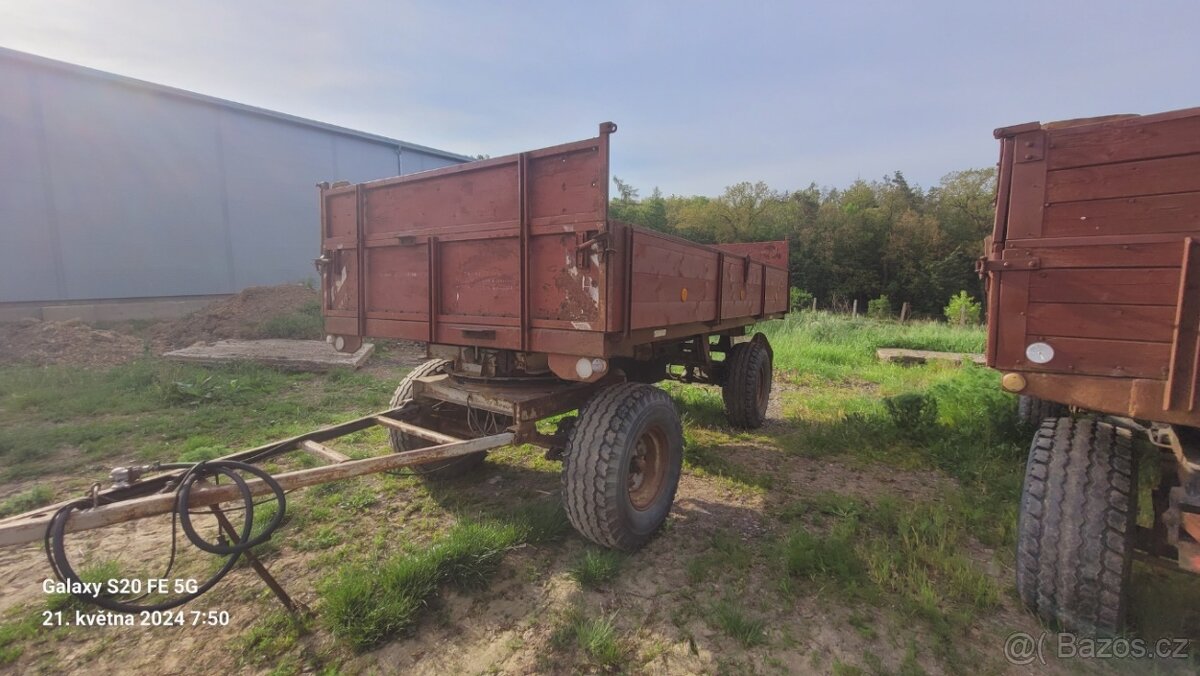 Traktorový přívěs 8t - 5