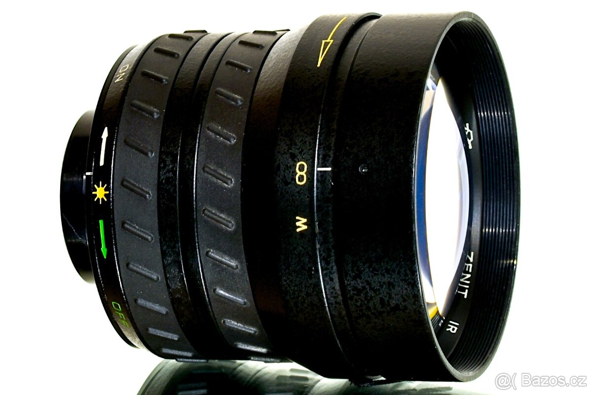 Zenit IR 1,5/100mm M42 + noční vidění Zenit NV-100 TOP STAV - 5