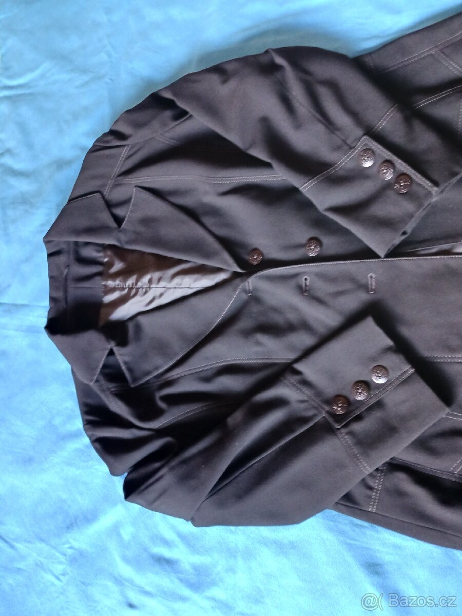 Prodám dámské černé sako vel. 48 - 5