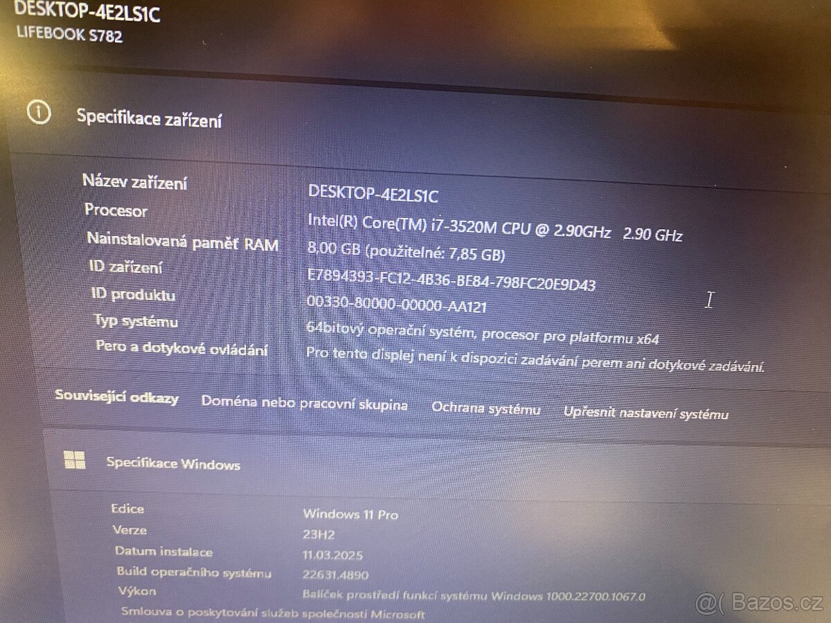 🔥 Fujitsu Siemens Lifebook. i7, SSD, Win11, 8GB 🔥 - 5