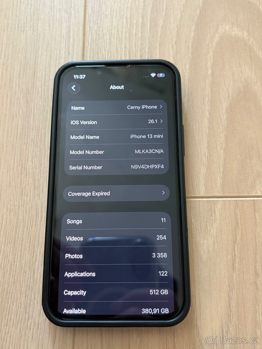 iPhone 13 mini 512 gb temně inkoustový - 5