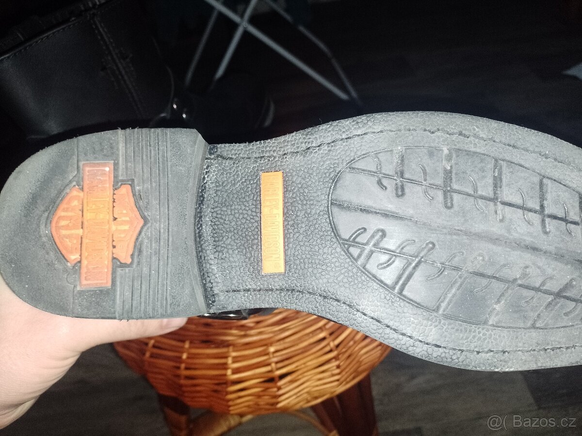 Kožené boty Harley Davidson 46 - 5