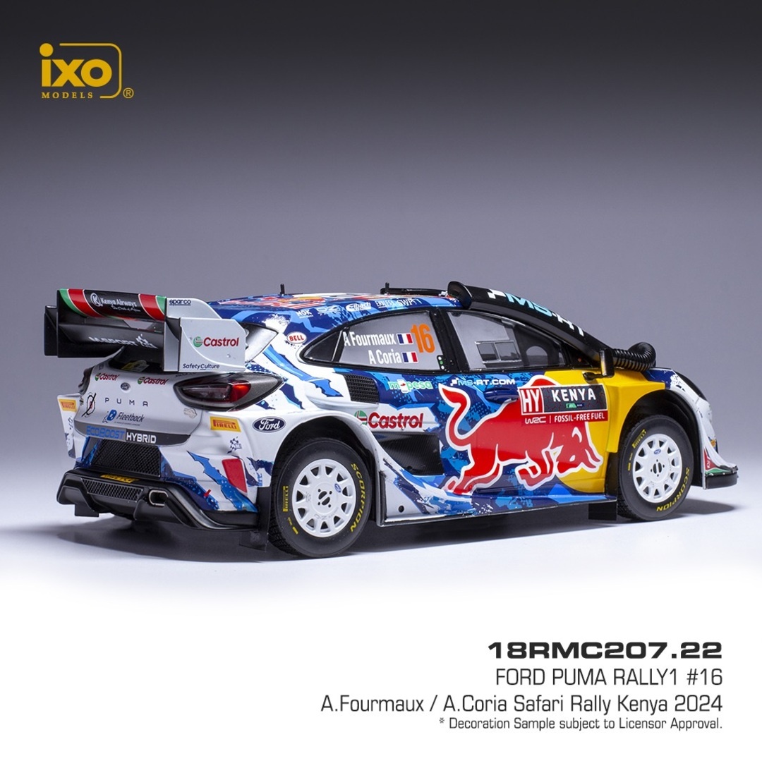 Modely Ford Puma Rally1 1:18 IXO - 5