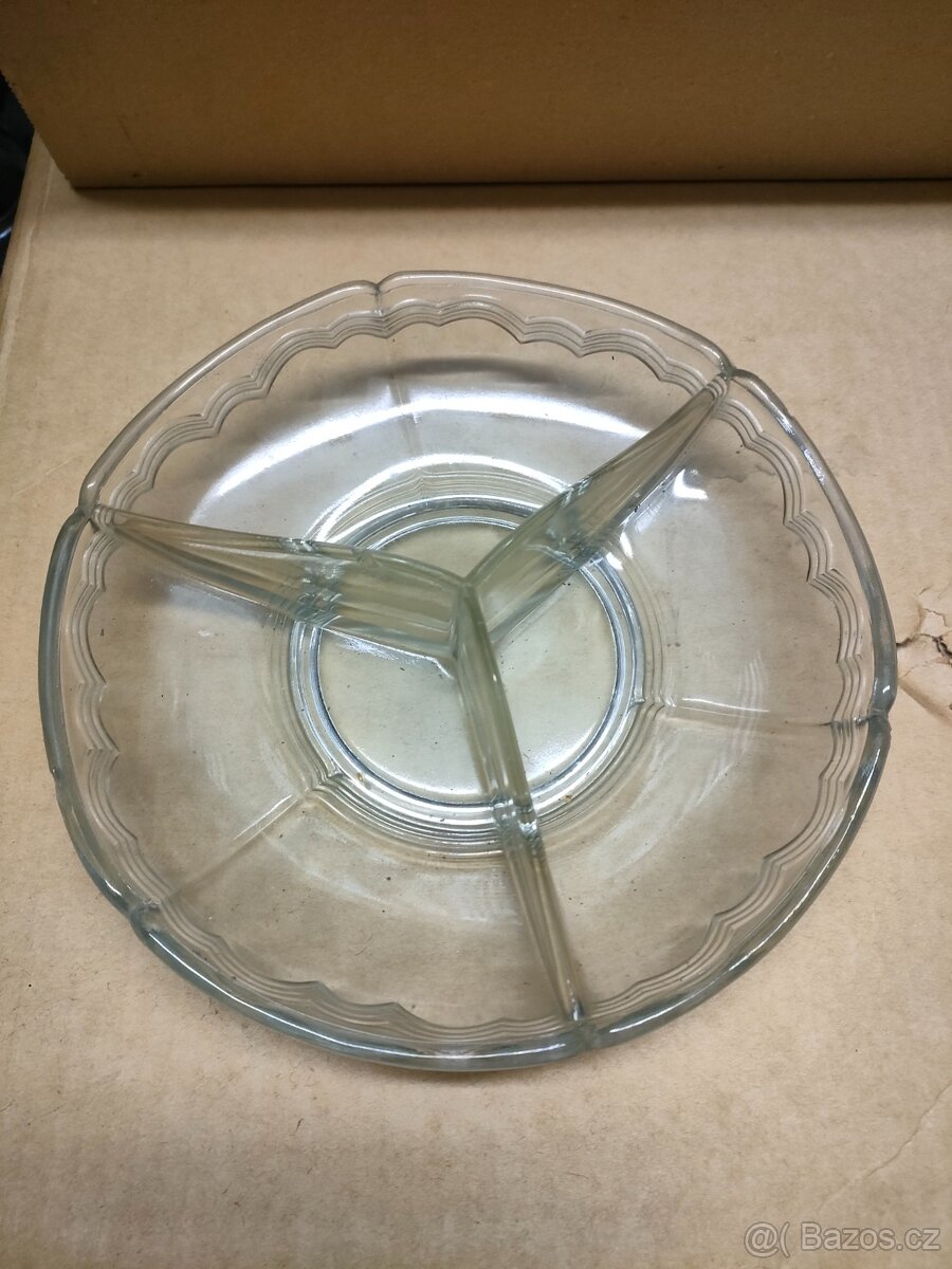 Skleněná mísa - 20,5cm - 5