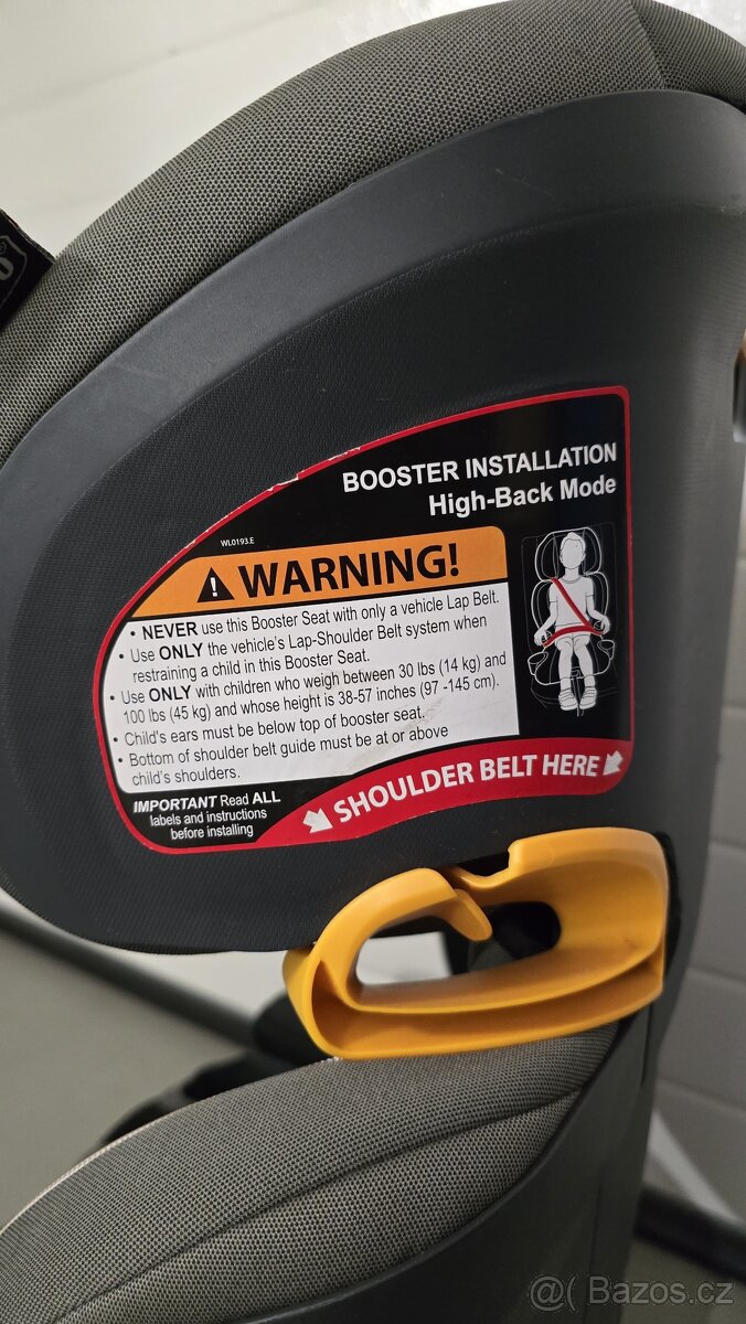 Dětská autosedačka Chicco KidFit – booster car seat - 5