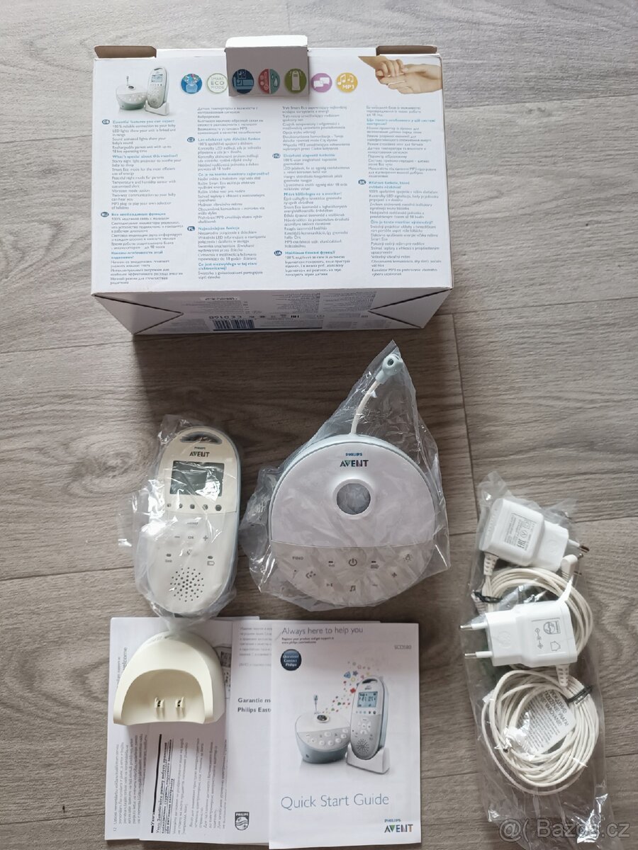 Dětská elektronická chůva Philips AVENT SCD580 - 5