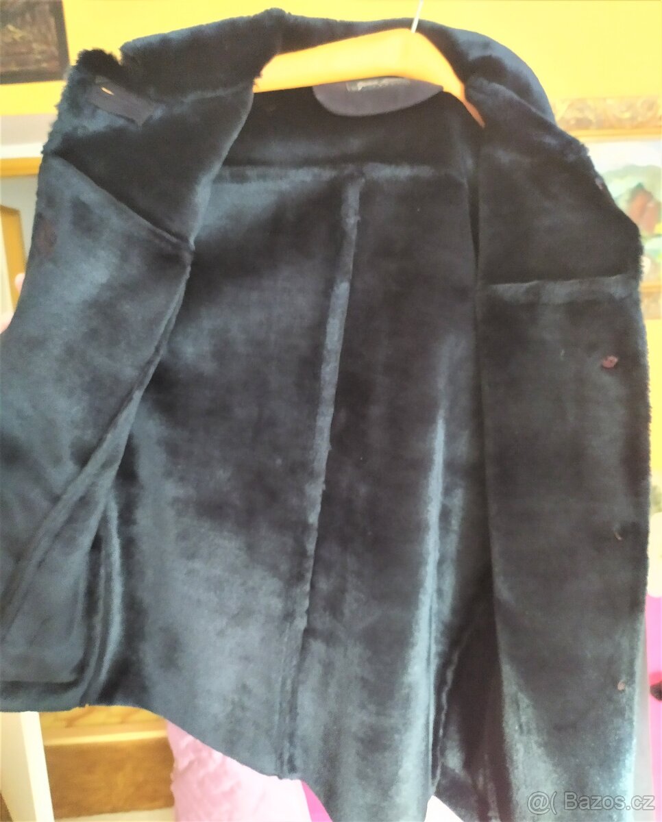 Nabízím dámský kožený kabátek Jear Louis vel. 36 - 5