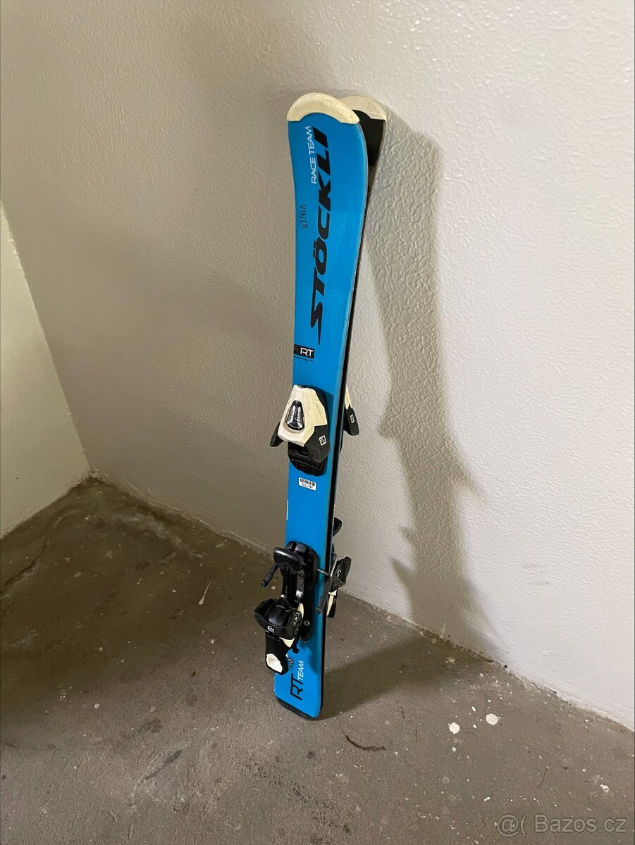 Prodám dětské sjezdové lyže 90 Stockli - 5