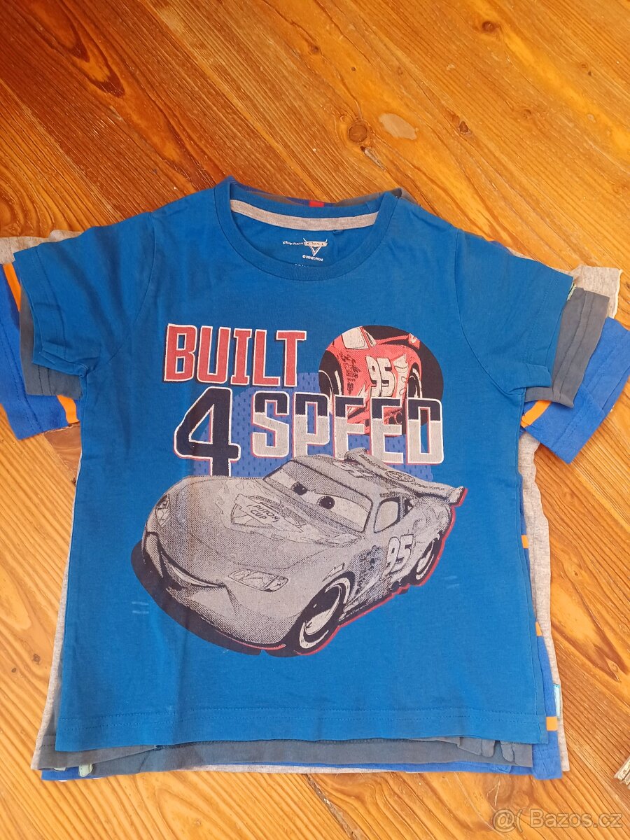 5x triko krátký rukáv 104 - 5