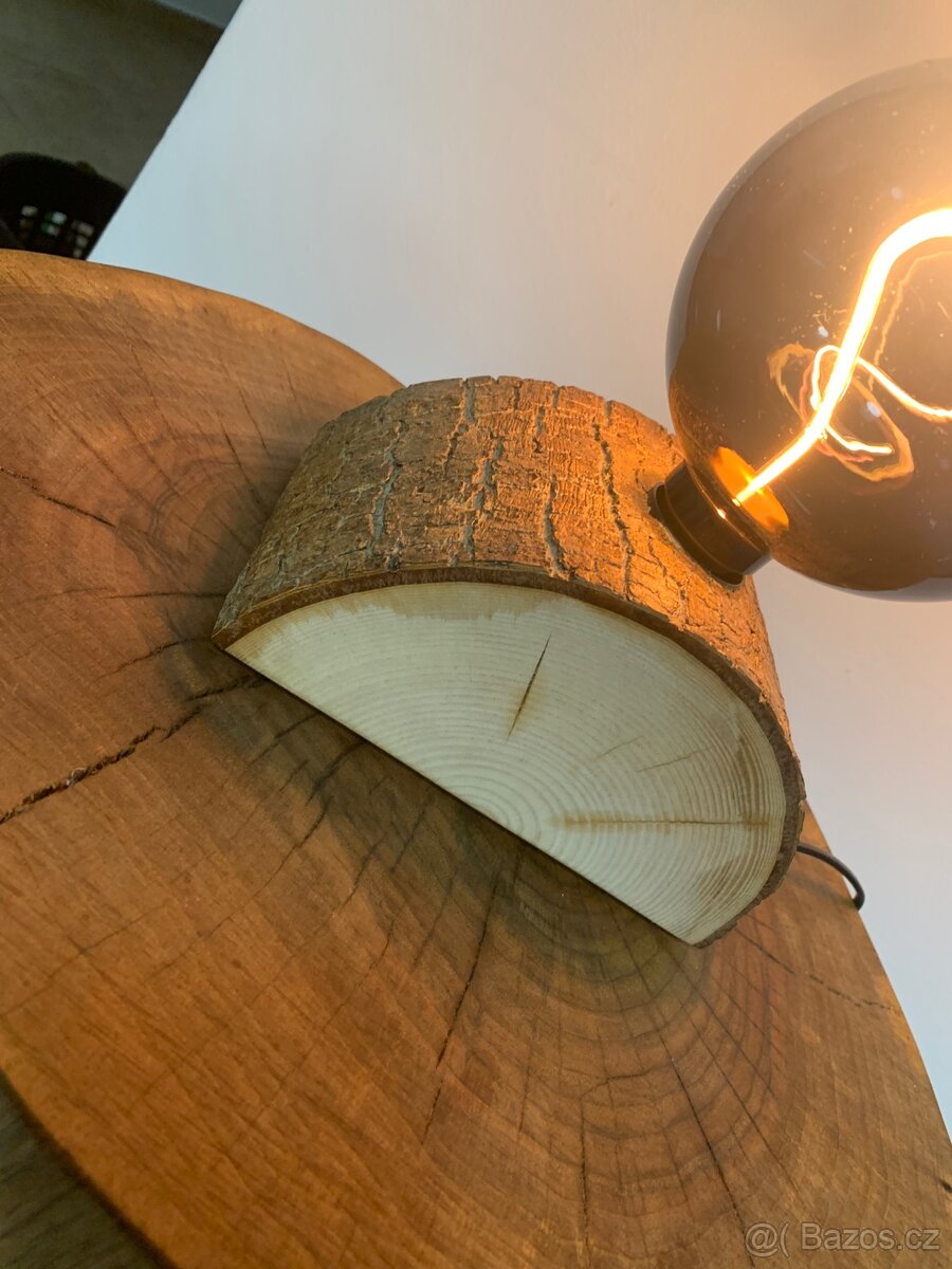 Dřevěná lampička - 5